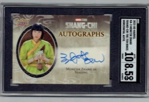 Meng'er Xhang Upper Deck Marvel Shang Chi Autograph Card Graded 8.5 - Picture 1 of 1