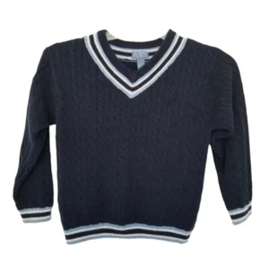 The Children's Place Boys V-Neck Varsity Style Sweater Size Medium 7/8. - Picture 1 of 5