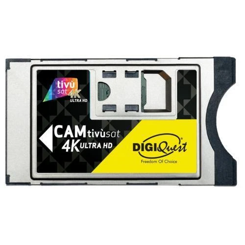 DIGIQUEST CAM TIVUSAT 4K ULTRA HD - Immagine 1 di 1