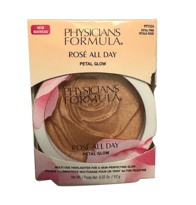 Physicians Formula "Rose All Day" Petal Glow Highlighter, Petal Pink. New! - Image 1 of 2