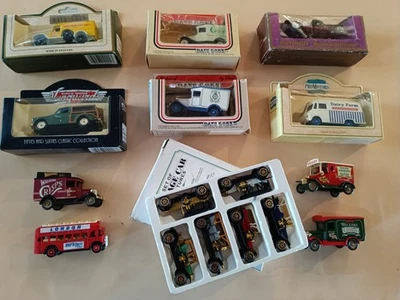 Vintage Job Lot Assorted Die Cast Toy Cars / Days Gone / Advertising (B2697) - Image 1 of 4