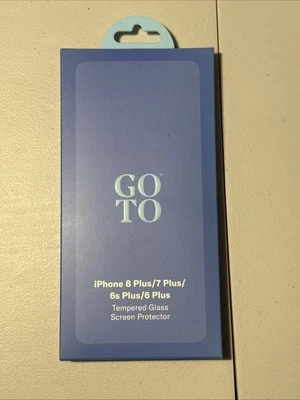 GoTo Tempered Glass Screen Protector for Apple iPhone 7 Plus and 8 Plus - Clear - Image 1 of 3