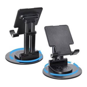 360°Rotating Phone Holder for Desk Fully Foldable Cell Phone Stand for Office... - Picture 1 of 6