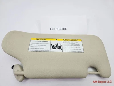 2012 Mini Cooper S Countryman R60 R61 Left Driver Sun Visor Beige 51169812699  - Image 1 of 4