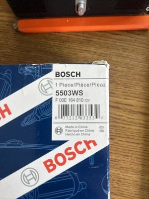 Filtro de aire Bosch 5503WS para 01-06 Hyundai Santa Fe Foto 1 de 3