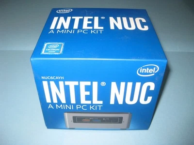 Intel NUC6CAYH (Intel Celeron J3455 1.5GHz, 8 GB) NUC Kit 250GB SSD Win10 Pro - Immagine 1 di 4