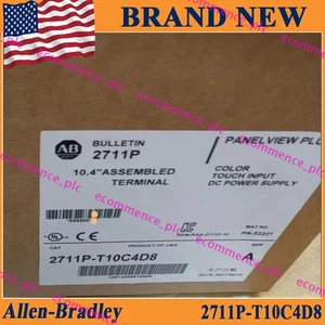 NEW IN BOX NEW PLC PanelView Plus Terminal 2711P-T10C4D8 - Picture 1 of 4