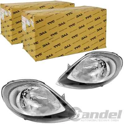 2 FARI TYC H4 SINISTRO+DESTRO per OPEL VIVARO RENAULT TRAFIC II FINO AL 12.06