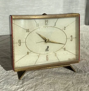 RÉVEIL JAZ Vintage 1950 Rouge - Photo 1/8