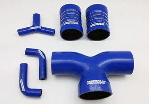 Autobahn88 BLUE Silicone Air Intake Induction Hose Fit Ferrari F355 355 94-99 - Picture 1 of 7