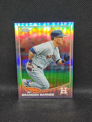 2013 Topps Chrome #93 Brandon Barnes RC REFRACTOR (M4) - Image 1 of 2
