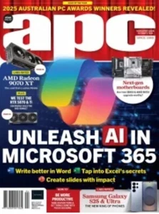 Australia Personal Computer APC Issue 544 Apr 2025/ UNLEASH AI IN MICROSOFT 365 - Picture 1 of 3