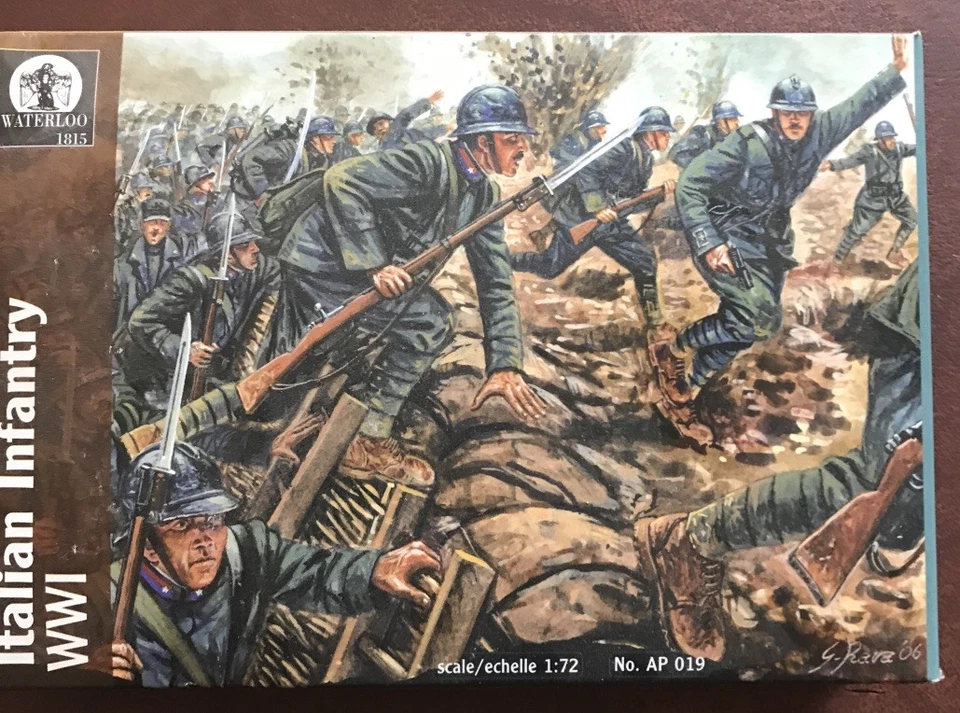 ШЛЯПА 1/72 WWI ИТАЛЬЯНСКАЯ ПЕХОТА  - Изображение 1 из 1
