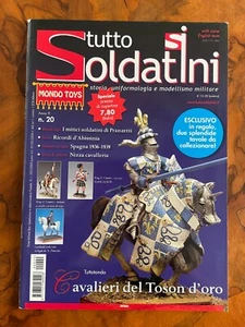 Tutto Soldatini n. 20 Cavalieri del Toson d'Oro Nizza Cavalleria Pranzetti - Picture 1 of 3