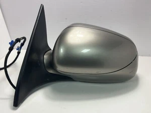 2003-2006 PORSCHE CAYENNE SILVER LEFT DRIVER SIDE MIRROR W/PUDDLE LAMP OEM M506 - Picture 1 of 15