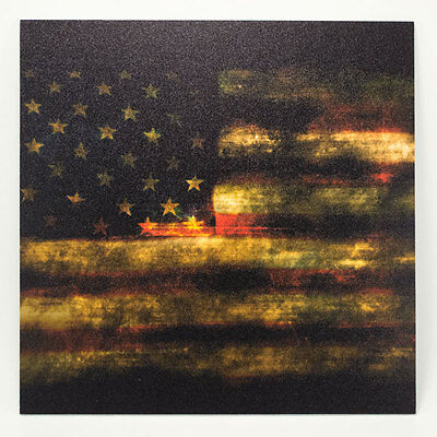 Infused Kydex Dark USA Print 7.5  X 7.5  Sheet Multi Lots Available • 17.69€