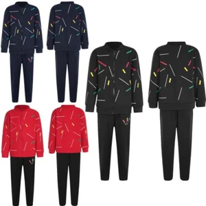 Kids Boy's Dance Outfit Stand Collar Jacket With Pants Set Sporting Jazz Stage - Picture 1 of 46