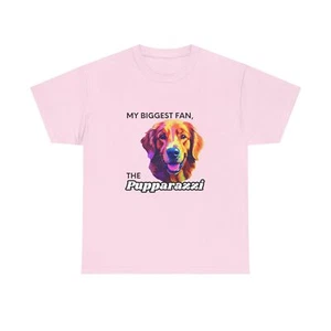 Funny Dog Pupparazzi Golden Retriever T-Shirt, Multi Colors, Unisex, great gifts - Imagen 1 de 53