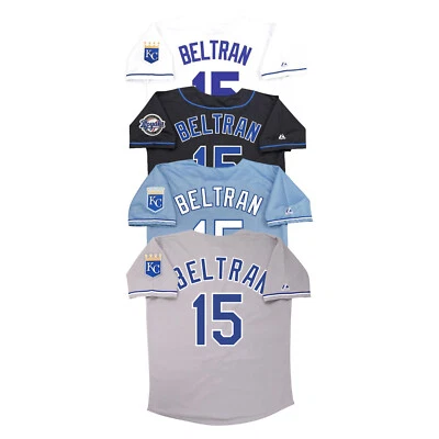Carlos Beltran Kansas City Royals Home/Road/Alternate Men's Jersey w/ Patch - Image 1 of 2