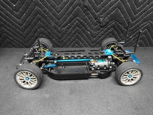 Tamiya TT01 Chassis, Wheels, Reedy Krypton Motor - Picture 1 of 9