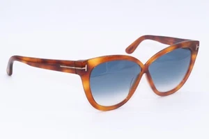 NEW TOM FORD TF 511 53W HAVANA BLUE GRADIENT AUTHENTIC FRAMES SUNGLASSES 59-11 - Picture 1 of 4