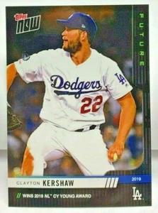 Clayton Kershaw 2019 Topps Jetzt Zukunft Award Gewinner Nl Cy Jung 10-Card Set - Bild 1 von 2