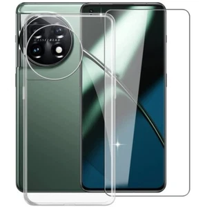For ONEPLUS 11 CASE + TEMPERED GLASS SCREEN PROTECTOR CLEAR SHOCKPROOF COVER 1+ - Picture 1 of 12