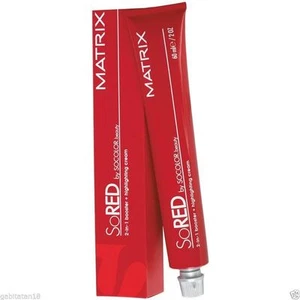 Matrix Hair Color SoRED Shades 90 ml Tube 2- IN-1 BOOSTER + HIGHLIGHT CREAM  - Picture 1 of 2