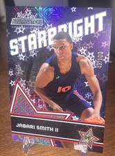 2022 WILD CARD ALUMINATION STARBRIGHT JABARI SMITH ROOKIE CARD MOJO /100