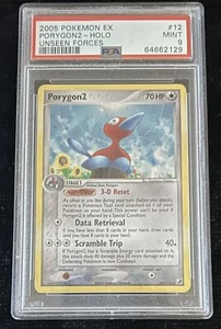 Pokemon 2005 Unseen Forces Porygon2 - Holo PSA Mint 9 - Picture 1 of 1