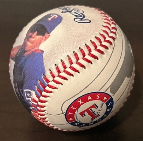 Alex Rodriquez A-Rod #3 Rawlings Collector Series Baseball Texas Rangers MLB Cover