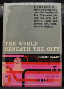 1959 New York Underground Sewers Tunnels Subway Hard Cover 1st Illust. 223p - Foto 1 di 13