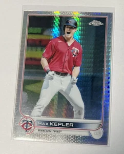 2022 Topps Chrome Max Kepler Prisma Rifrattore Minnesota Twins - Foto 1 di 2