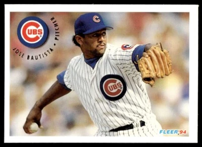 1994 Fleer Jose Bautista Chicago Cubs #379 - Image 1 of 2