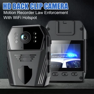 1080P Audio Video DVR IR Night Cam WIFI HD Camcorder Mini Police Body Camera USA - Picture 1 of 16