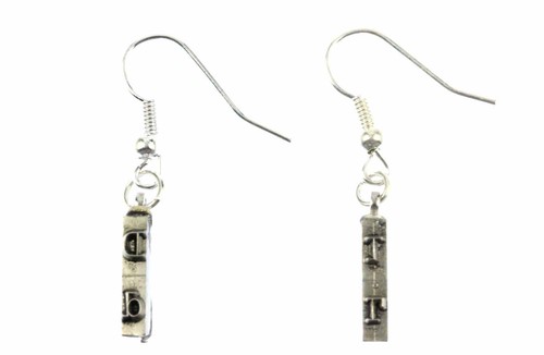 Typewriter Initials Earrings Miniblings A+CHOICE