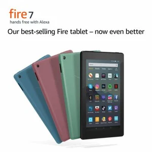 AMAZON Fire 7 Tablet LATEST 9th Gen (2019) 16GB With ALEXA Special Offers 2W - Picture 1 of 5