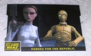 2008 Star Wars Clone Wars "Heroes for the Republic" Animation Cel Insert 6 of 10 - Picture 1 of 2
