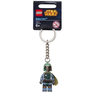 LEGO 850998 Star Wars Boba Fett Keychain Minifigure Keyring Brand New Retired - Picture 1 of 3