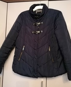 principles navy leather jacket