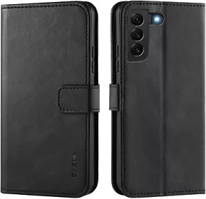 Funda de cuero PU para Samsung Galaxy S22 5G 6.1" con soporte para tarjetas funda protectora para móvil - Imagen 1 de 8