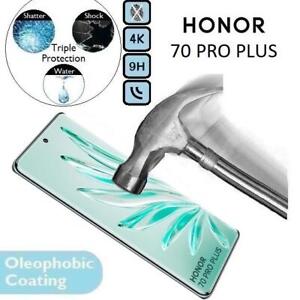 100%Genuine Tempered Glass Screen Protector (FLAT) Honour Plus For Honor 70 Pro+