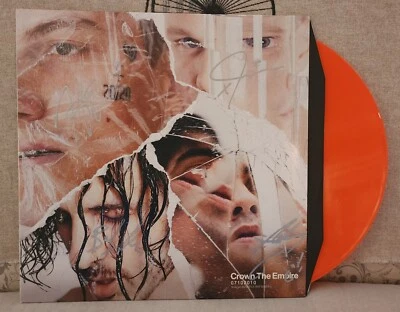 Crown The Empire - 07102010 Neon Orange Vinyl RSD 2020 Black Friday Autographed Foto 1 de 4