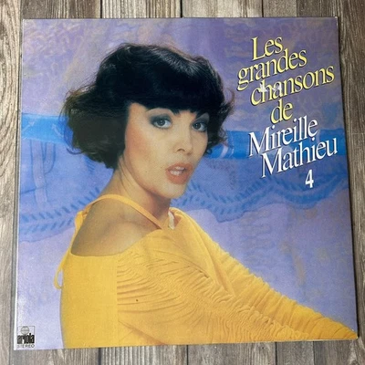Mireille Mathieu Les Grandes Chansons De 4 1984 Korea LP Picture W/In NM Promo - Image 1 of 4