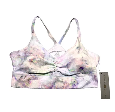 Sujetador deportivo Harmony & Balance XL tie dye pastel tiras yoga gimnasio ropa deportiva nuevo con etiquetas Foto 1 de 4