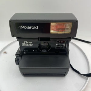 Polaroid OneStep Close Up Instant Camera Film 600 Plus w/Strap Untested - Picture 1 of 14