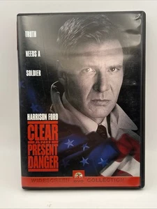 Clear and Present Danger (DVD, 1998, Sensormatic) - Picture 1 of 2