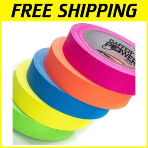 5-Pack Heavy-Duty Gaffer Tape - Non-Residue, Weather-Resistant, Easy to Tear - Picture 1 of 11