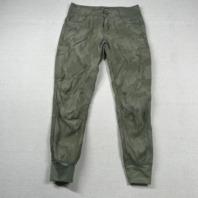 Prana Pants Womens 4 Camouflage Halle Joggers Standard Fit Cargo Utility Army - Image 1 of 4