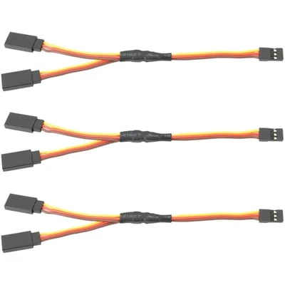 Servo Y Kabel, RC Verlängerungskabel, 22AWG, 150mm, 3 Stück, RC Flugzeug - Bild 1 von 2